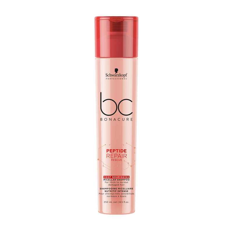 2326610 Schwarzkopf BC Peptide Repair Rescue Deep Nourishing Shampoo 250ml