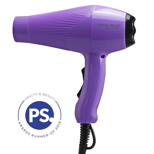 900668 Silver Bullet City Chic Hairdryer – Violet