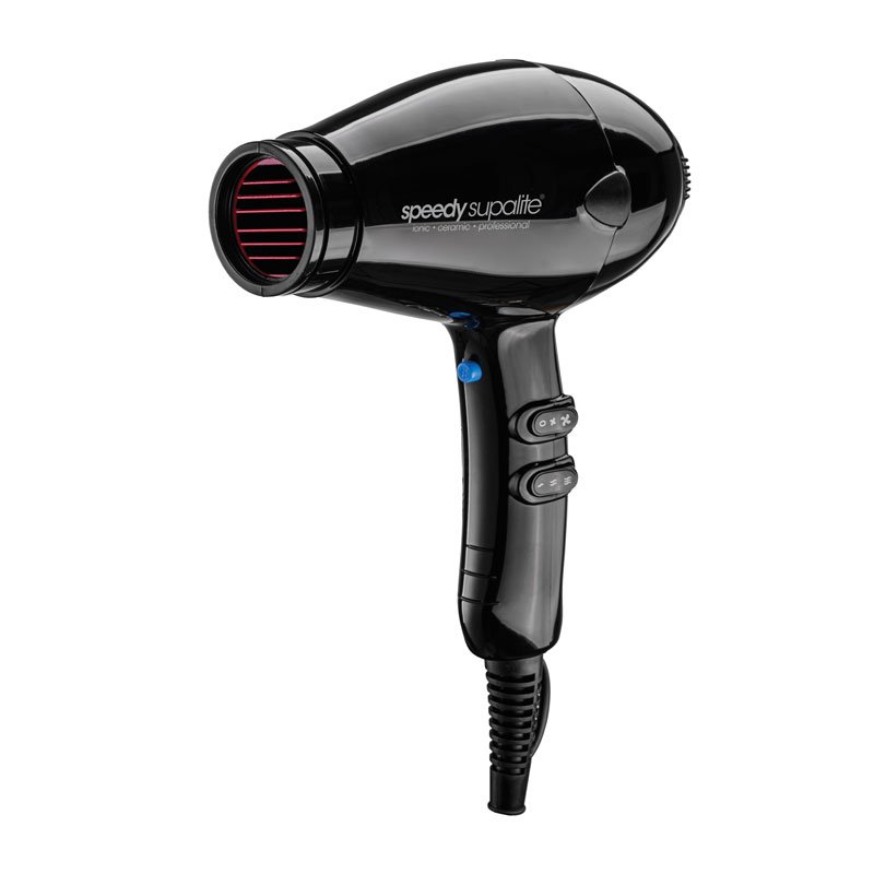 SP4000BL Speedy Supalite Professional Hairdryer – Black