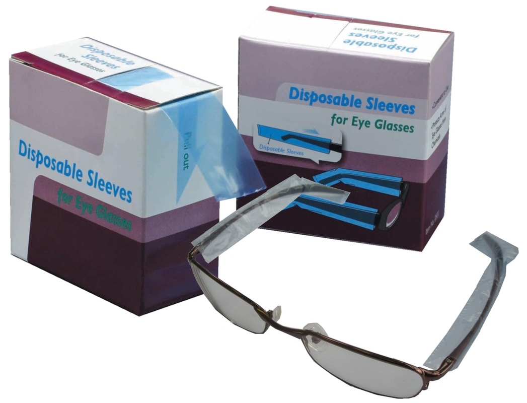 GP200 Disposable Sleeves for Eye Glasses