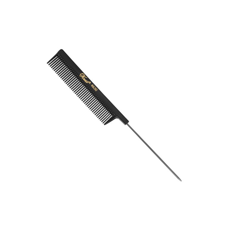 130006 Krest Cleopatra 4630 Wide Teeth Tail Comb Black