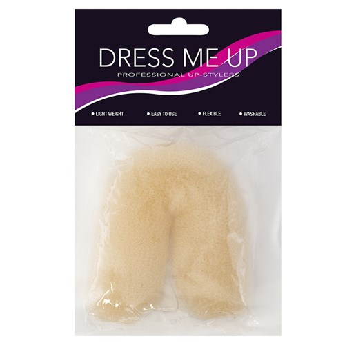 134872 Dress Me Up Hair Sausage Blonde Large