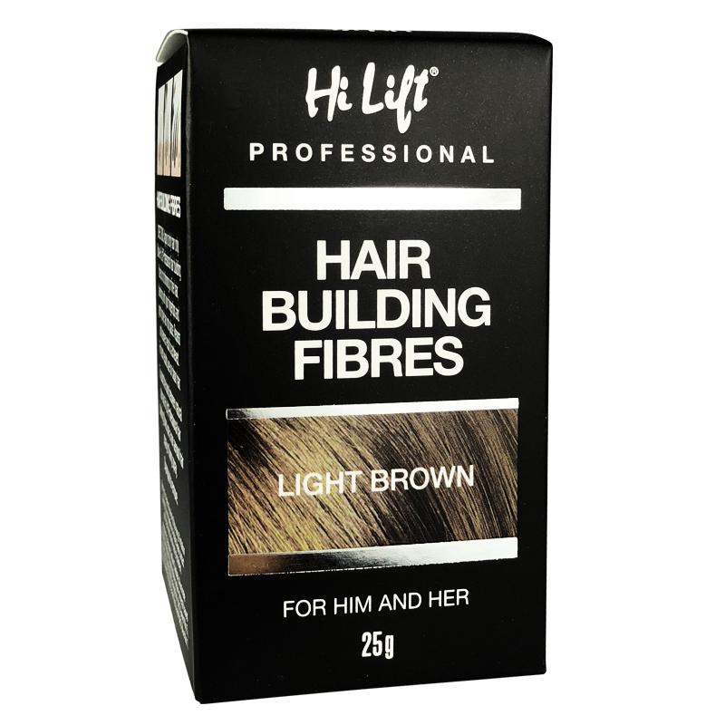 HF05 Hi Lift Hair Building Fibres 25g – Light Brown