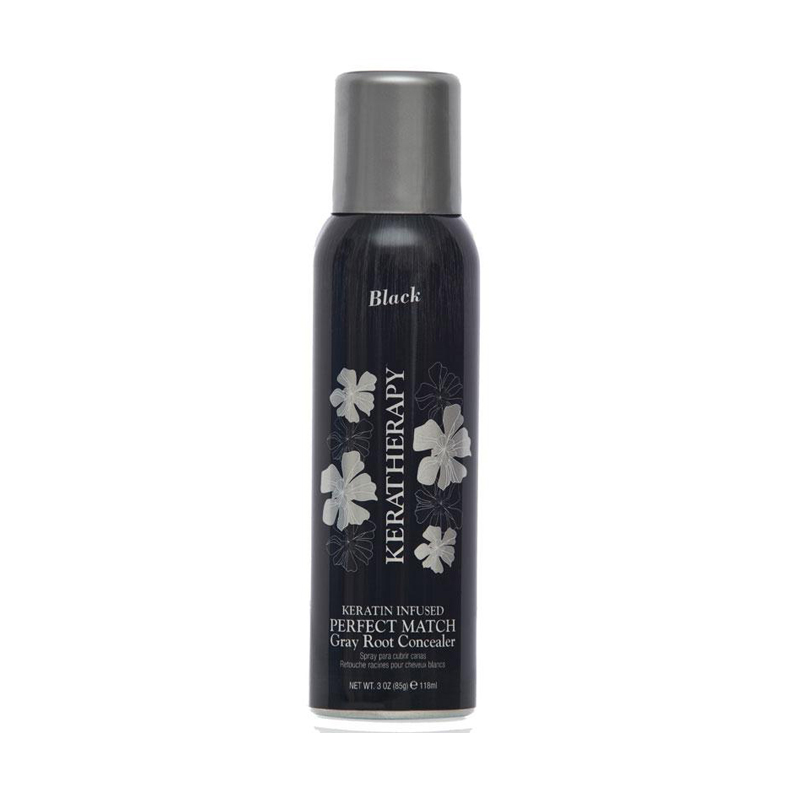 KT33 Keratherapy Gray Root Concealer – Black 118ml