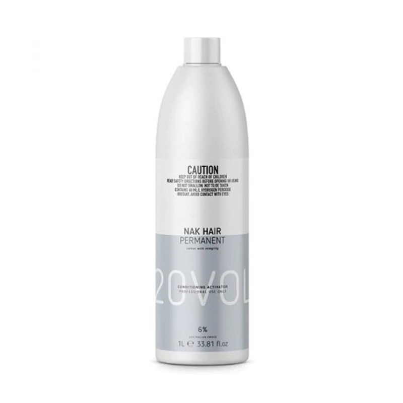 N20V NAK Hair Permanent Activator 20 Vol 6% 1ltr