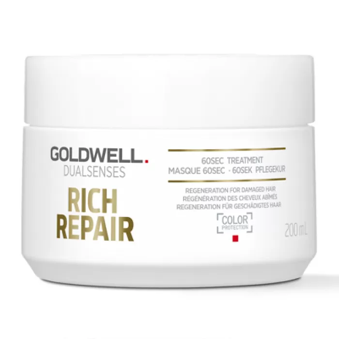 206139 Goldwell Dualsenses Rich Repair Restoring 60sec Treatment.
