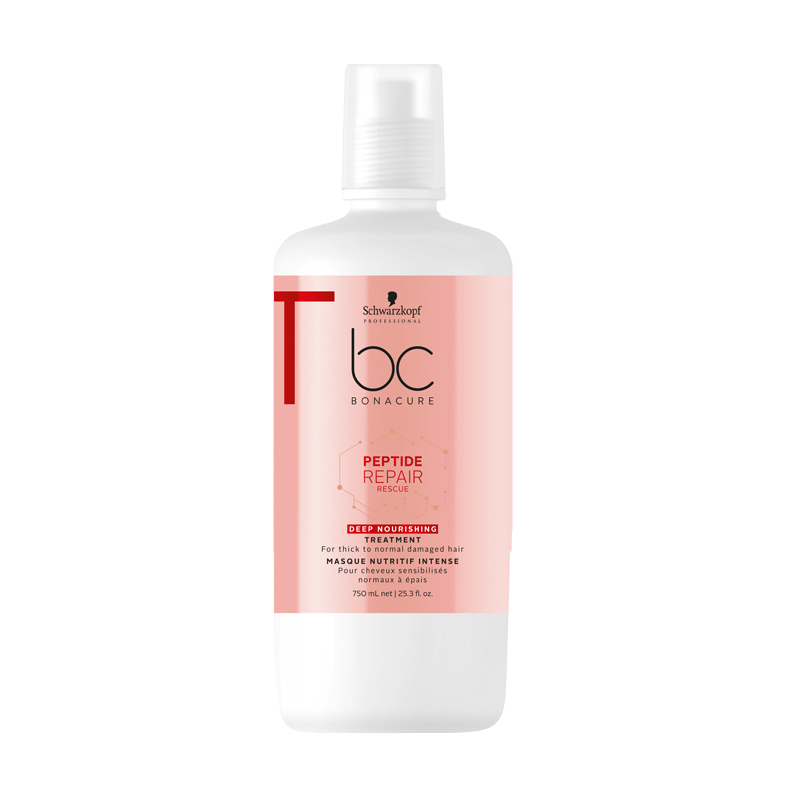 2323713 Schwarzkopf BC Peptide Repair Rescue Deep Nourishing Treatment 750ml