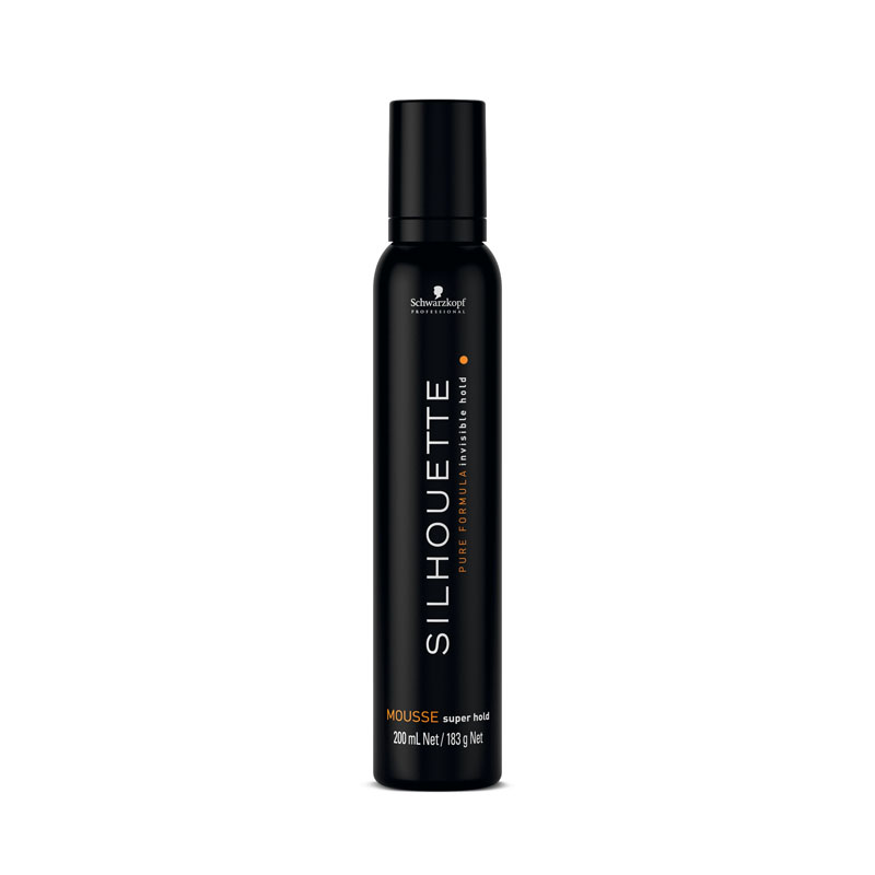 718539 Schwarzkopf Silhouette Super Hold Mousse 200ml