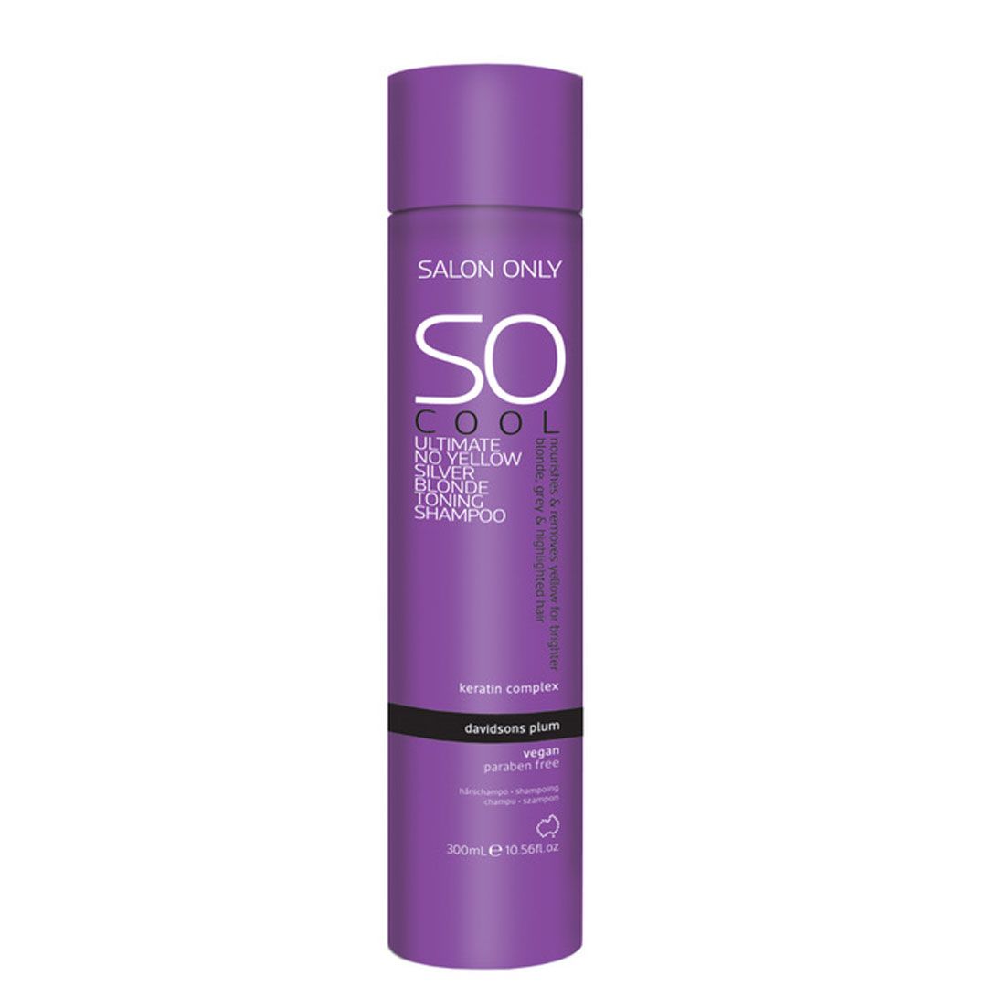 84060 SO Cool Ultimate Blonde Toning Shampoo 300ml