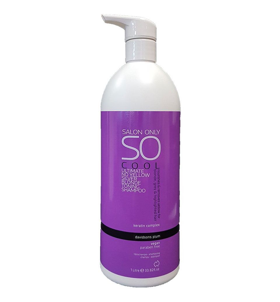 84061 SO Cool Ultimate Blonde Toning Shampoo 1ltr