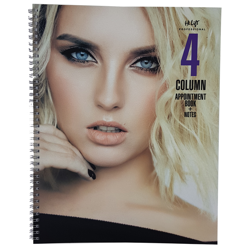 APP4COL Hi Lift Appointment Book 4 Column