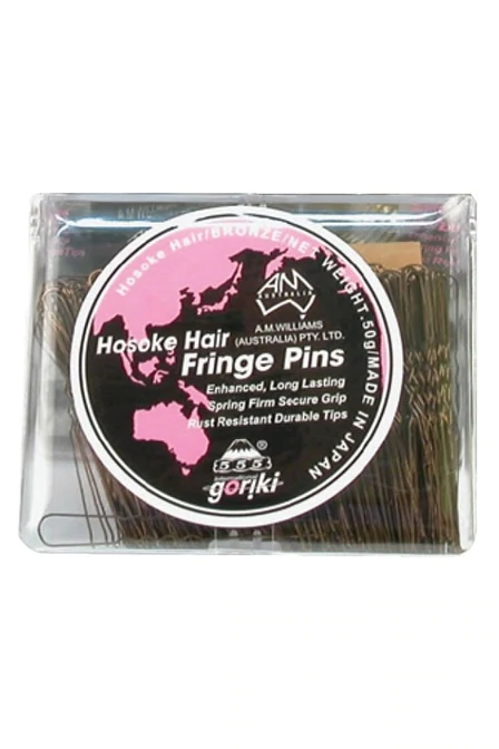PI250BR 555 Hosoke Hair Fringe Pins Bronze