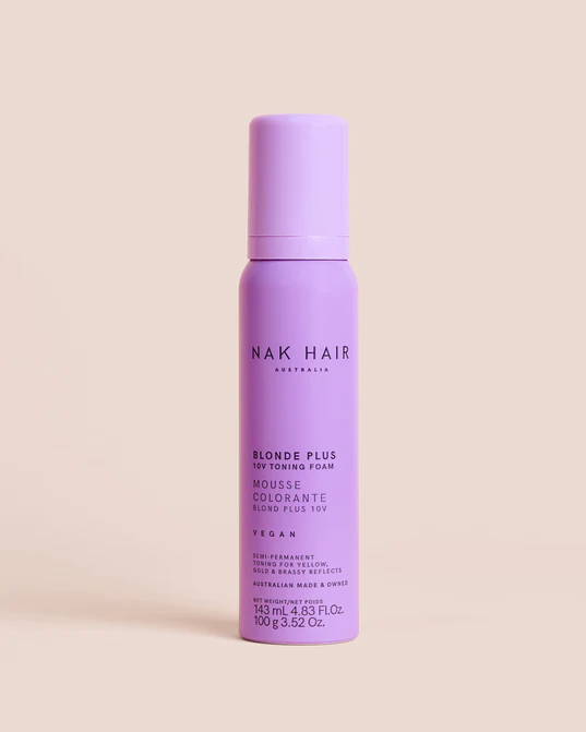 NBP10V NAK Blonde Plus 10V Toning Foam 100g