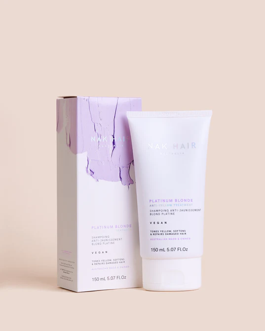 NPBT150 NAK Platinum Blonde Anti Yellow Treatment 150ml
