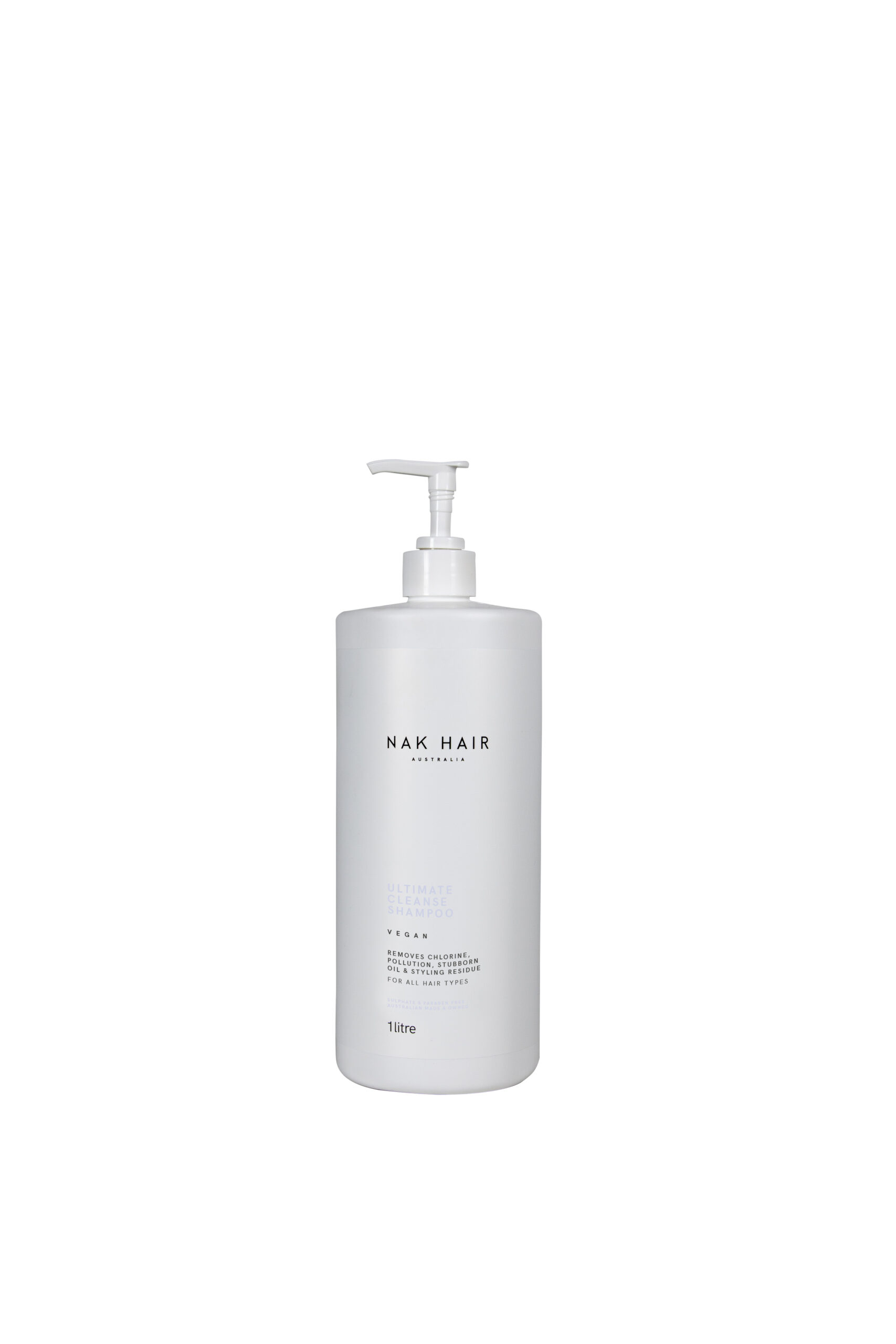 NUCS1000 NAK Ultimate Cleanse Shampoo 1ltr