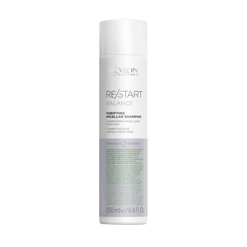 RPRBS250 Revlon Professional Restart Balance Purifying Micellar Shampoo 250ml