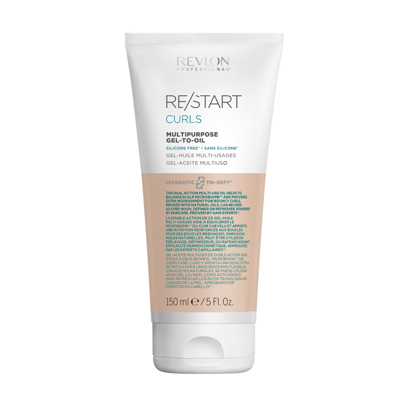 RPRCO150 Revlon Professional Restart Curls Multipurpose Gel-To-Oil 150ml