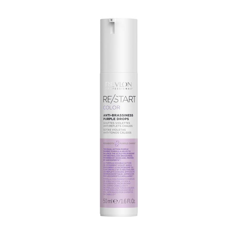 RPRCPD50 Revlon Professional Restart Color Anti-Brassiness Purple Drops 50ml