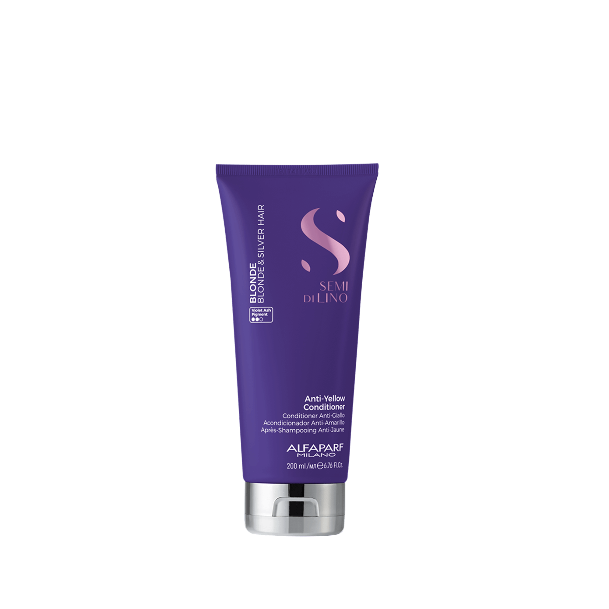 APF022627 Alfaparf Milano Semi Di Lino Blonde Anti-Yellow Conditioner 200ml
