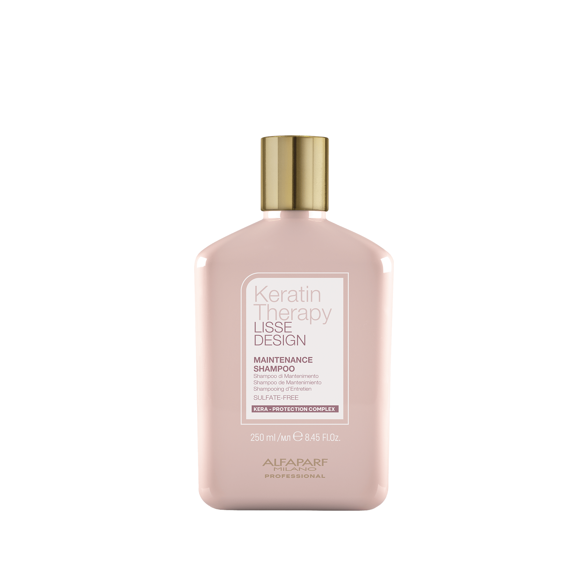 APF023347 Alfaparf Milano Keratin Therapy Lisse Design Mainetance Shampoo 250ml